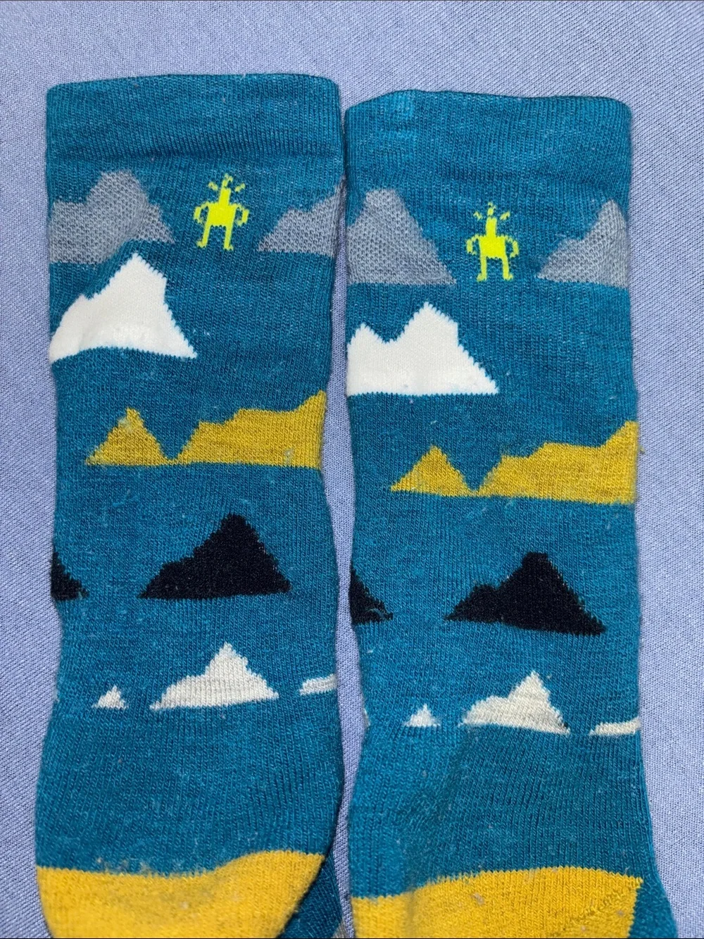 Smartwool cushioned ski snow snowboard merino wool socks OTC kids S K-SM